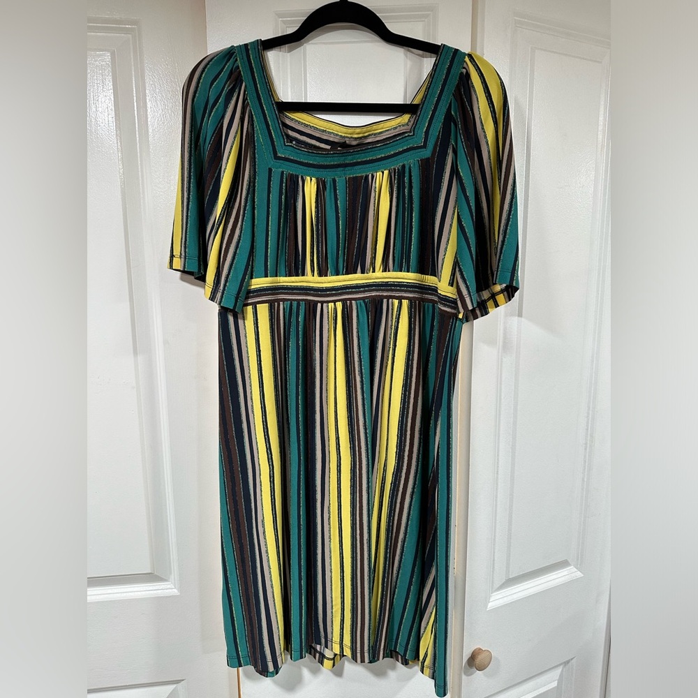 BCBG Maxazria Stripe Dress Size L